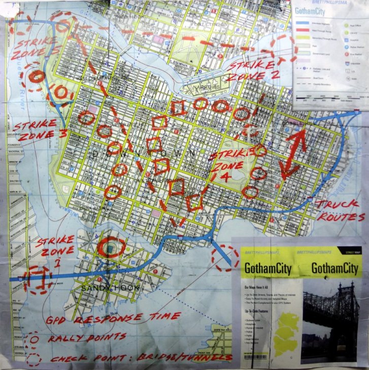 Sandy Hook in Gotham City Map